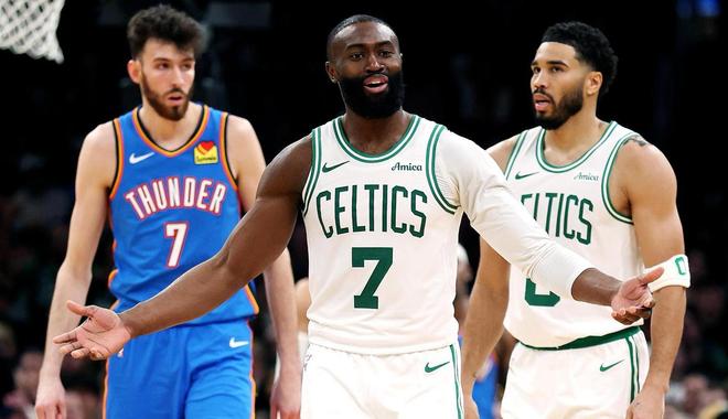 NBA季后赛冠军争夺战：雷霆马刺掘金凯尔特人骑