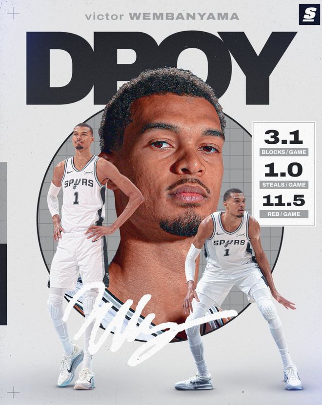 文班亚马季后赛首秀35分创多项纪录，马刺大胜开